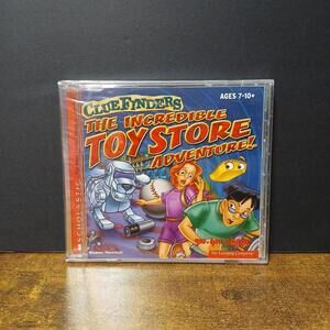 Cluefinders Incredible Toy Store Adventure Mystery Mansion Ages 7-10+ New Sealed